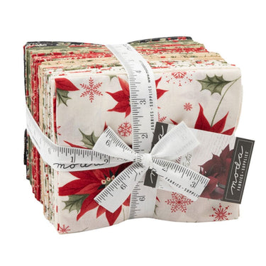 Moda Fabric Pre Cuts Moda Poinsettia Plaza Fat Quarter Bundle 36 Piece 44290AB  - The Sewing Studio for sale UK - The Sewing Studio