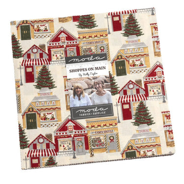 Moda Fabric Pre Cuts Moda Shoppes On Main Layer Cake 6920LC  - The Sewing Studio for sale UK - The Sewing Studio