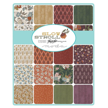 Moda Fabric Pre Cuts Moda Slow Stroll Jelly Roll 45540JR  - The Sewing Studio