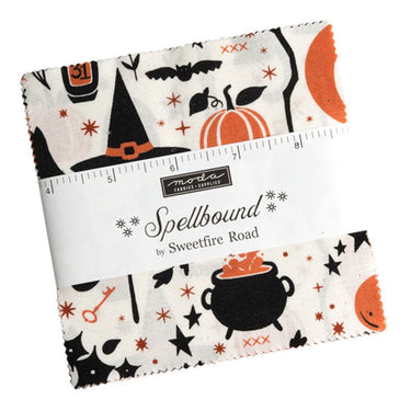 Moda Fabric Pre Cuts Moda Spellbound Charm Pack 43140PP  - The Sewing Studio for sale UK - The Sewing Studio
