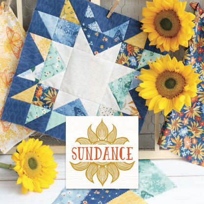 Multi-coloured Floral Moda Fabric Pre Cuts Moda Sundance Fat Quarter Bundle 25 Piece 11900AB - The Sewing Studio