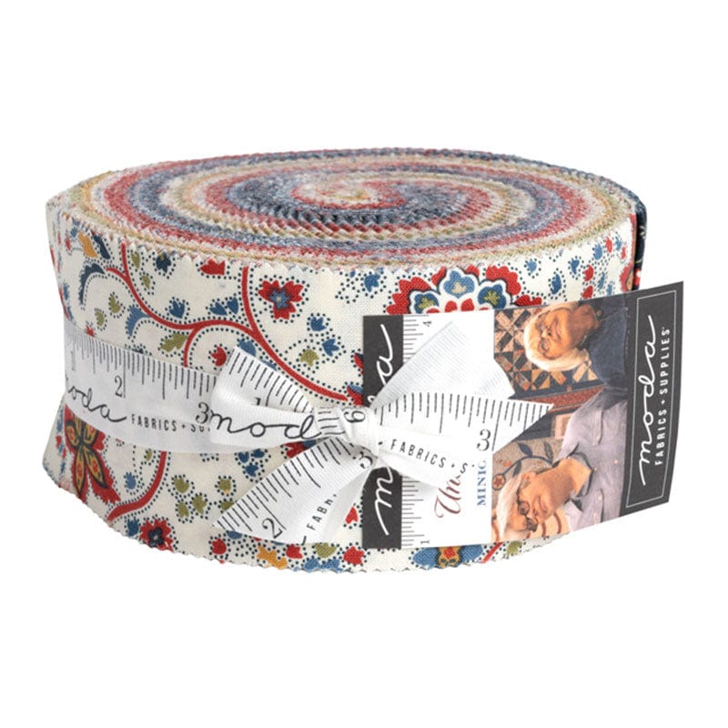Moda Fabric Pre Cuts Moda Union Square Jelly Roll 14950JR  - The Sewing Studio