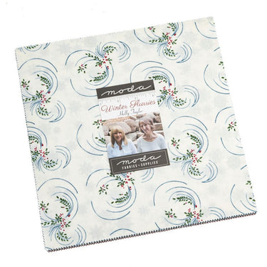 Moda Fabric Pre Cuts Moda Winter Flurries Layer Cake 6880LC  - The Sewing Studio for sale UK - The Sewing Studio