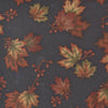 Moda Fall Melody Flannel Fabric Maple Leaf Black 6902-18F