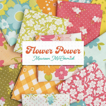 Moda Fabrics Flower Power Fat Quarter Bundle by Maureen McCormick 33710AB