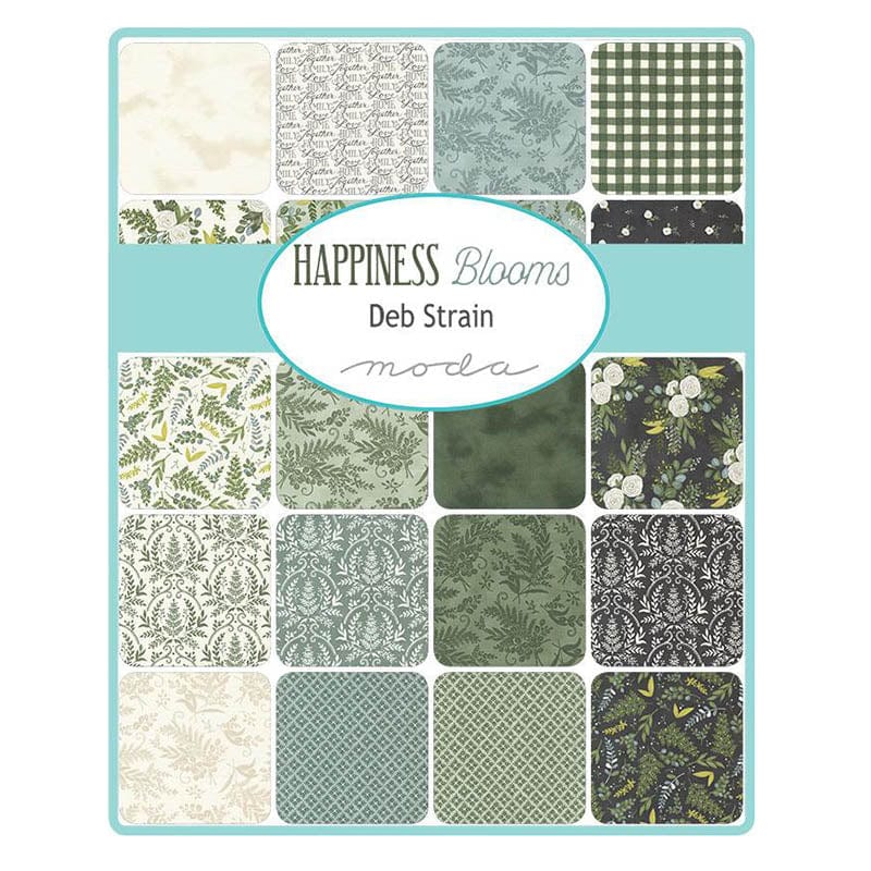 Moda Happiness Blooms Jelly Roll 56050JR