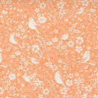 Moda Lady Bird Birdie Toile Cantaloupe Fabric 11873 19