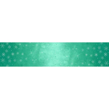 Moda Ombre Flurries Winter Snowflakes Teal 10874-31MS Main Image