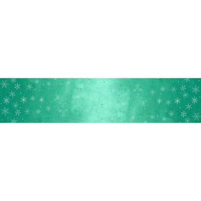 Moda Ombre Flurries Winter Snowflakes Teal 10874-31MS