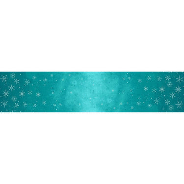 Moda Ombre Flurries Winter Snowflakes Turquoise 10874-209MS Main Image
