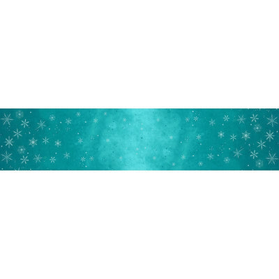 Moda Ombre Flurries Winter Snowflakes Turquoise 10874-209MS