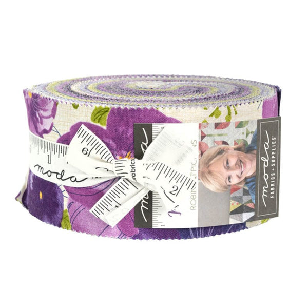 Moda Pansys Posies Jelly Roll 48720JR