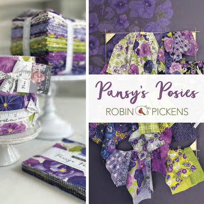Moda Pansys Posies Charm Pack 48720PP