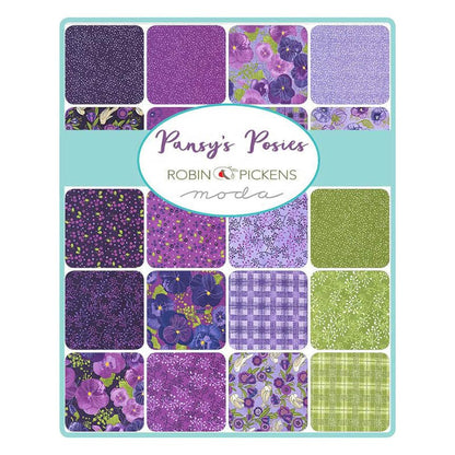 Moda Pansys Posies Charm Pack 48720PP