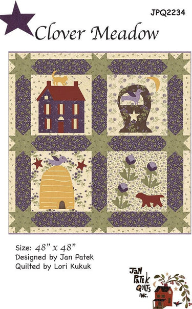 Moda Patterns Clover Meadow Quilt Pattern 48 x 48 Inches  - The Sewing Studio for sale UK - The Sewing Studio