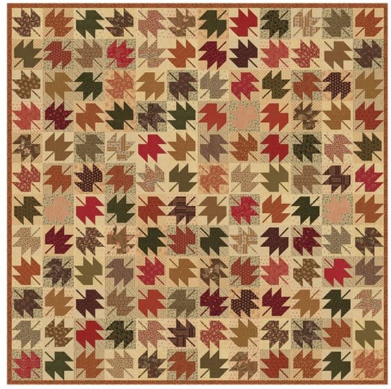 Moda Patterns Miss Rosies Quilt Co Quilt Pattern Fluttering  - The Sewing Studio