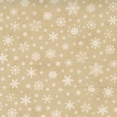 Moda Poinsettia Plaza Snowflake Parchment 44296-21