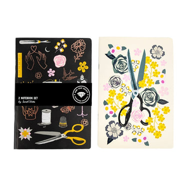 Moda Quilting Accessories Ruby Star Sewing Things Notebook Set By Sarah Watts  - The Sewing Studio for sale UK - The Sewing Studio