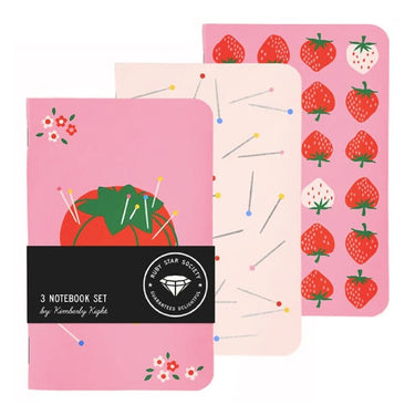 Moda Quilting Accessories Ruby Star Tomato Notebook Set By Kimberley Kight  - The Sewing Studio for sale UK - The Sewing Studio