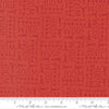 Moda Dog Daze Woof Text Red 20843-17 Ruler Image