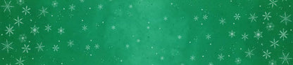 Moda Ombre Flurries Winter Snowflakes Kelly 10874-323MS Ruler Image