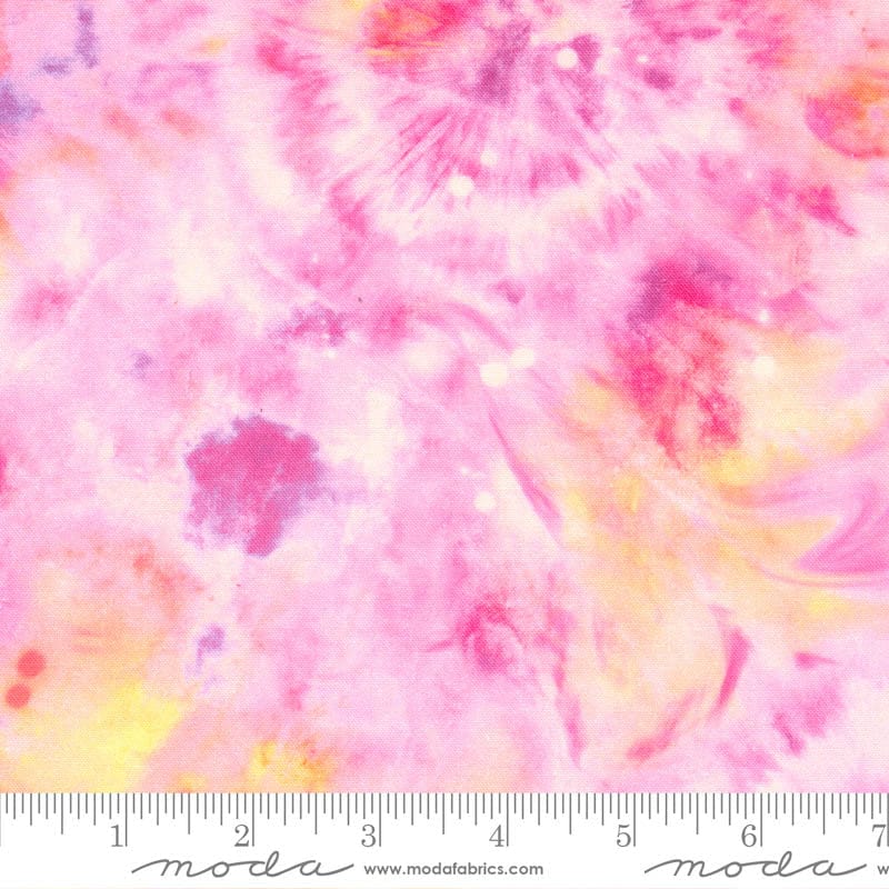 Moda Whimsy Wonderland Tie Dye Background Cotton Candy 33657-12 Ruler Image