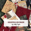 Moda Shoppes On Main Plaid Checks Crimson 6924-12 Lifestyle Image