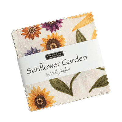 Moda Sunflower Garden Mini Charm 6890MC
