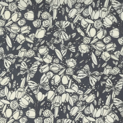 Moda Tulip Tango Fabric Love Butterfly Shadow 48712-14