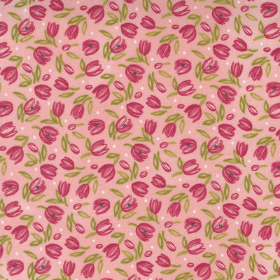 Moda Tulip Tango Fabric Tiny Tulip Princess 48713-17