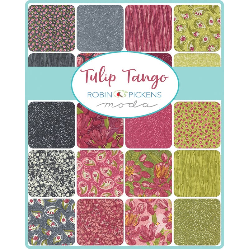 Moda Tulip Tango Layer Cake 48710LC