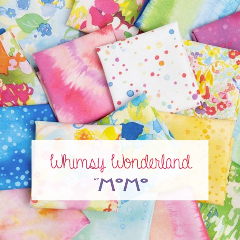 Moda Whimsy Wonderland Watercolor Spritz Sky 33658-17 Lifestyle Image