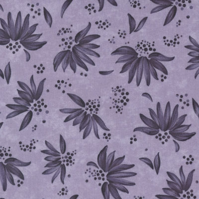 Moda Wild Iris Fabric Coneflower Lavender 6872-14