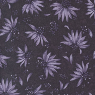 Moda Wild Iris Fabric Coneflower Plum 6872-15