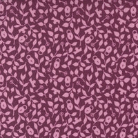 Moda Wild Meadow Fabric Crown And Vines Boysenberry 43135-18