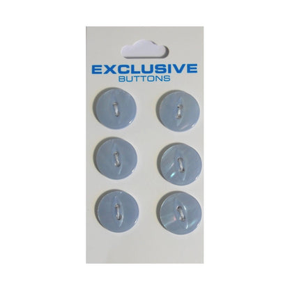 Module Buttons Module Carded Buttons: Code B: Size 15mm: Pack of 6  - The Sewing Studio