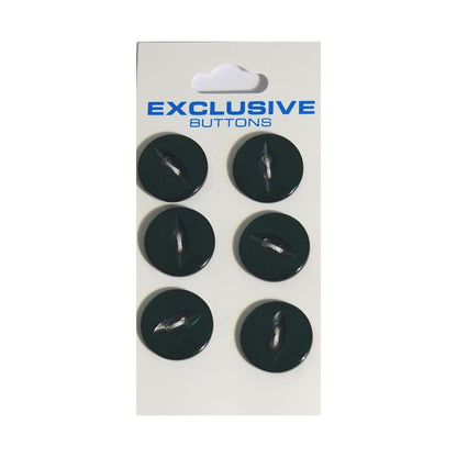 Module Buttons Module Carded Buttons: Code B: Size 16mm: Pack of 6  - The Sewing Studio