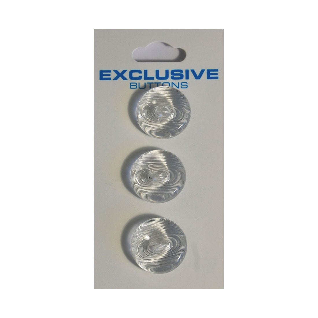 Module Buttons Module Carded Buttons: Code C: Size 17mm: Pack of 3  - The Sewing Studio