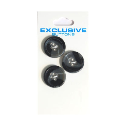Module Buttons Module Carded Buttons: Code C: Size 19mm: Pack of 3  - The Sewing Studio