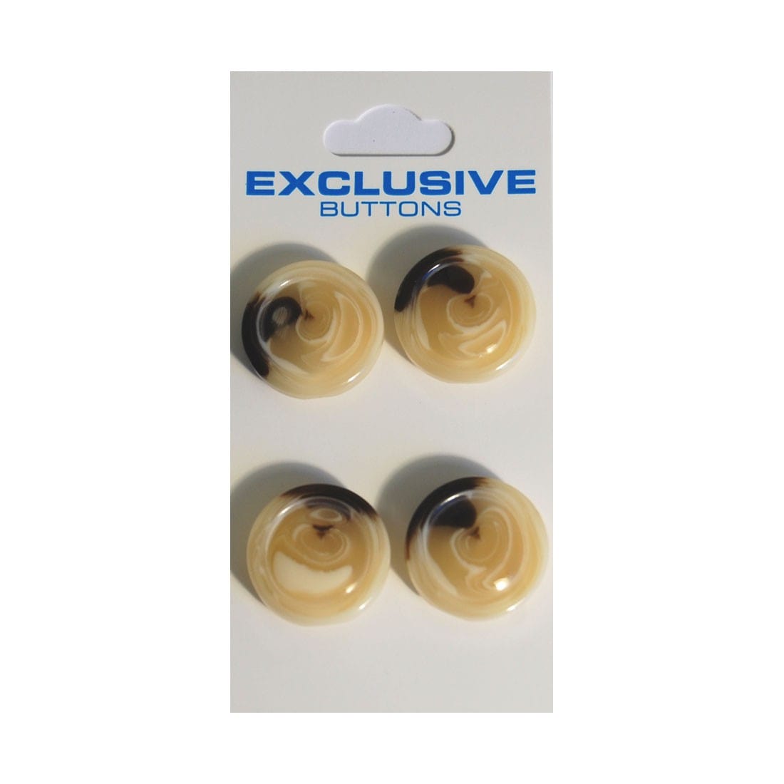 Module Buttons Module Carded Buttons: Code C: Size 19mm: Pack of 4  - The Sewing Studio