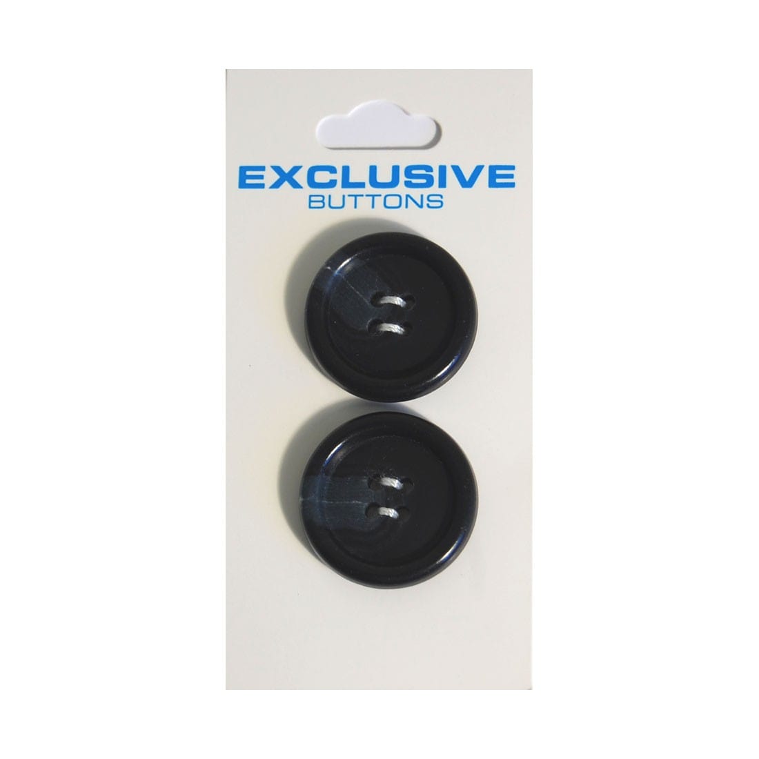 Module Buttons Module Carded Buttons: Code C: Size 25mm: Pack of 2  - The Sewing Studio
