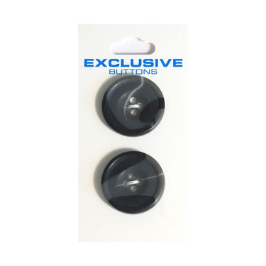 Module Buttons Module Carded Buttons: Code C: Size 25mm: Pack of 2  - The Sewing Studio for sale UK - The Sewing Studio