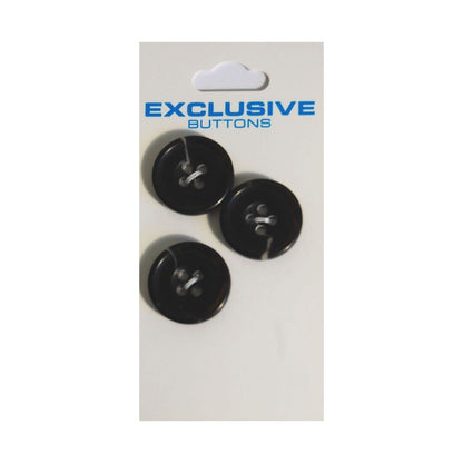 Module Buttons Module Carded Buttons: Code D: Size 15mm: Pack of 4  - The Sewing Studio