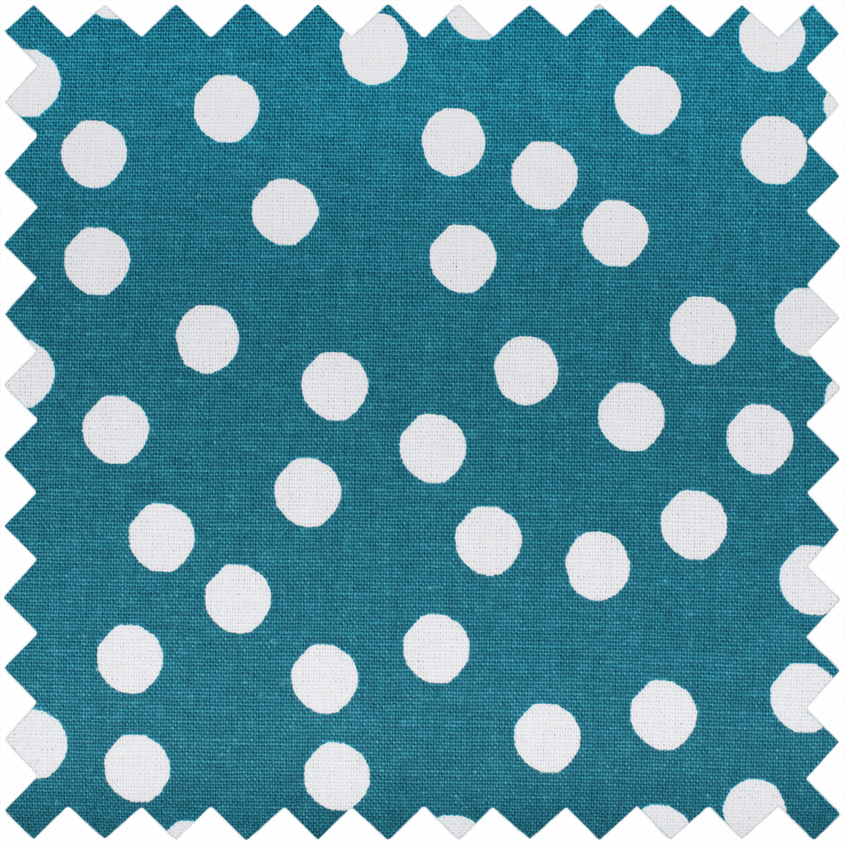 Sewing Box Teal Spot Large