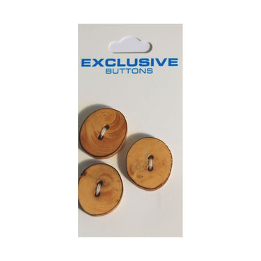 Module Carded Buttons: Code D: Size 18mm: Pack of 3
