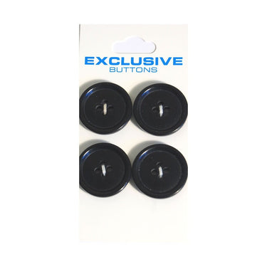 Module Carded Buttons: Code B: Size 21mm: Pack of 4