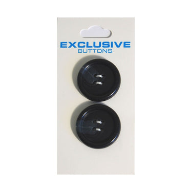 Module Carded Buttons: Code C: Size 25mm: Pack of 2