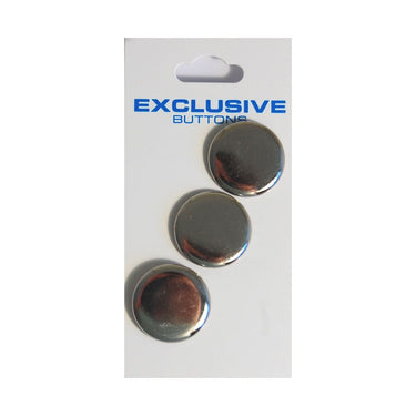 Module Carded Buttons: Code D: Size 20mm: Pack of 3