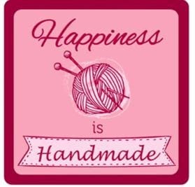 Sewing Themed Coaster Happiness Is Handmade