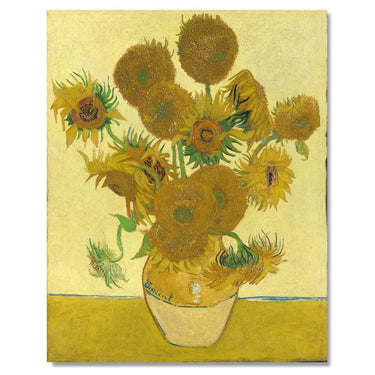 National Gallery Van Gogh Sunflowers Fabric Panel 2960-01